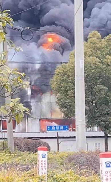 安徽廣德廠房發(fā)生火災(zāi) 3名遇難者為消防員